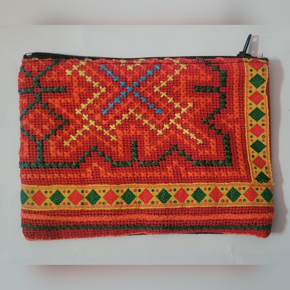 3 x Imperfectly Perfect Handmade Hmong Inspired Coin Bags